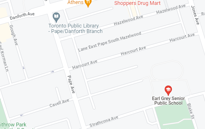 Earl Grey East York Bronze Star Certificate location Toronto