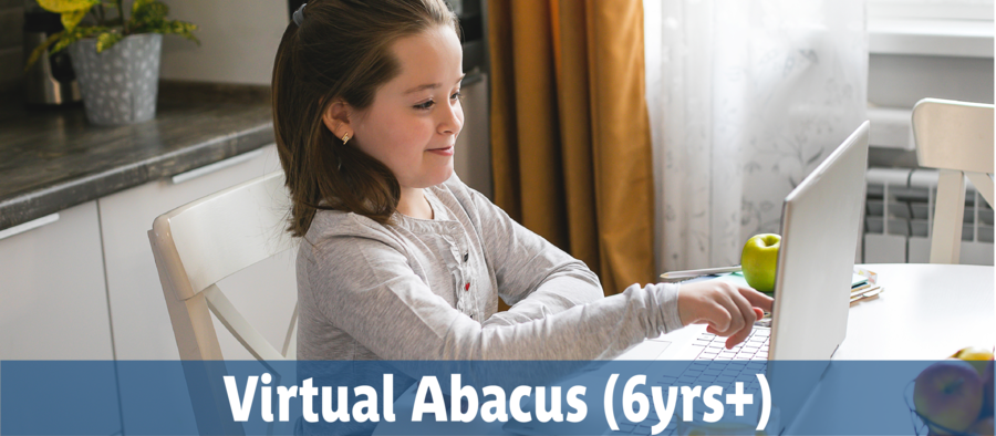 Virtual Abacus program for children at home