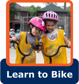 Learn to Bike Program for children in High Park, Roncesvalles, North Toronto, East York, Toronto